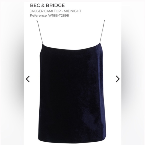 Bec and Bridge Jagger Velvet Cami Top - Picture 5 of 8